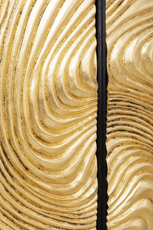 KARE Design Quadro decorativo Wave oro (2/Set) - KARE> Decorazioni Da Parete
