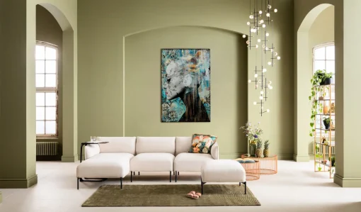 KARE Design Quadro in vetro Lady Flower 100x150cm - KARE> Quadri