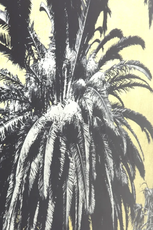 KARE Design QUADRO IN VETRO METALLIC PALMS 180X120CM - KARE> Quadri