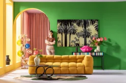KARE Design QUADRO IN VETRO METALLIC PALMS 180X120CM - KARE></noscript> Quadri