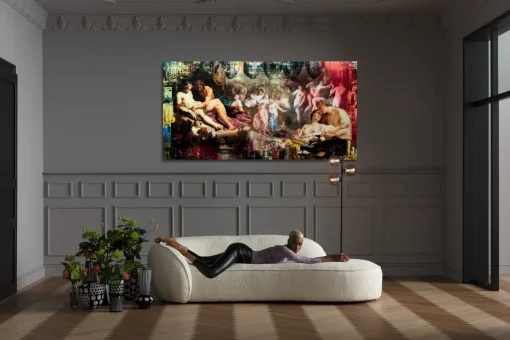 KARE Design Quadro in vetro Rock n Roll 180x90cm - KARE> Quadri