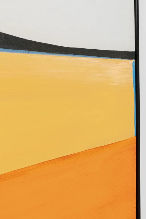 KARE Design Quadro incorniciato Abstract Shapes arancione 73x143cm - KARE> Quadri