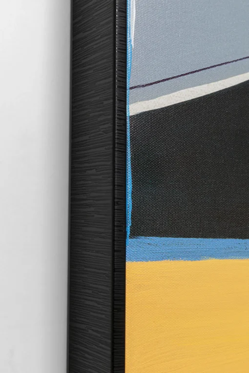 KARE Design Quadro incorniciato Abstract Shapes arancione 73x143cm - KARE> Quadri