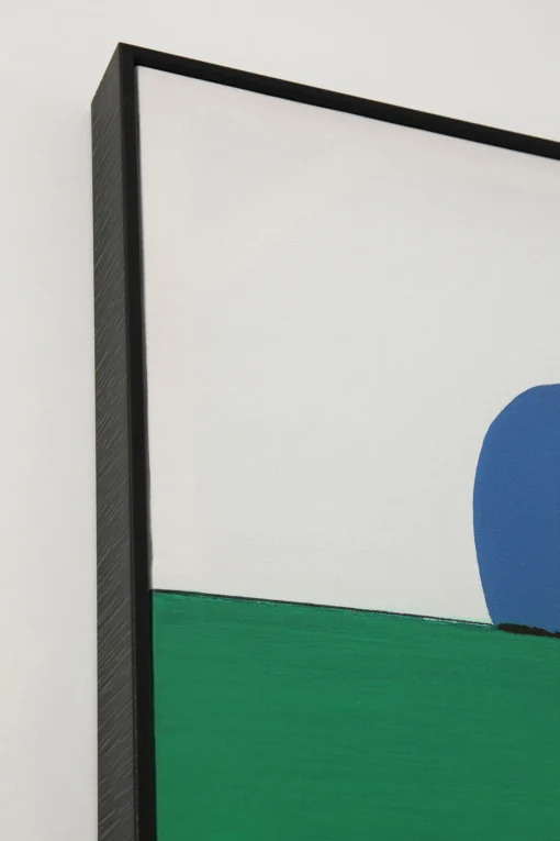 KARE Design Quadro incorniciato Abstract Shapes verde 73x143cm - KARE> Quadri