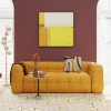 KARE Design Quadro incorniciato Abstract Shapes giallo 113x113cm - KARE> Quadri