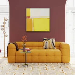KARE Design Quadro incorniciato Abstract Shapes giallo 113x113cm - KARE> Quadri
