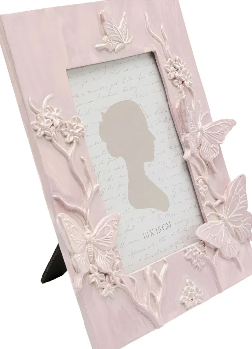 KARE Design Quadro incorniciato Butterfly rosa 10x15cm - KARE> Portafoto