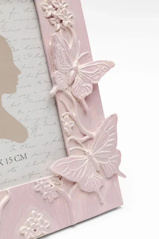 KARE Design Quadro incorniciato Butterfly rosa 10x15cm - KARE> Portafoto