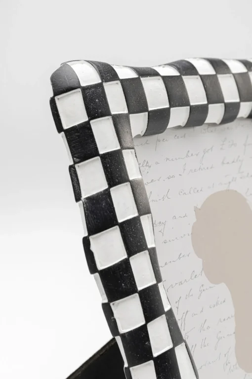 KARE Design Quadro incorniciato Checker nero 13x18cm - KARE> Portafoto