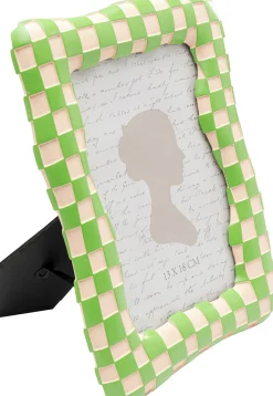 KARE Design Quadro incorniciato Checker verde 13x18cm - KARE> Portafoto