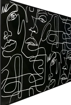 KARE Design Quadro incorniciato Faccia Arte Drawing 150x100cm - KARE> Quadri