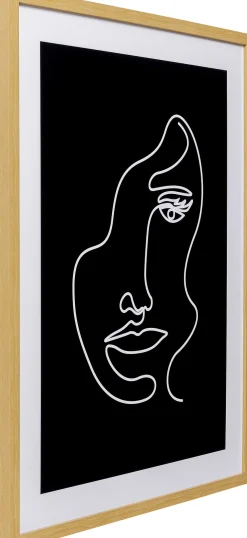 KARE Design Quadro incorniciato Faccia Arte Woman 60x80cm - KARE> Quadri