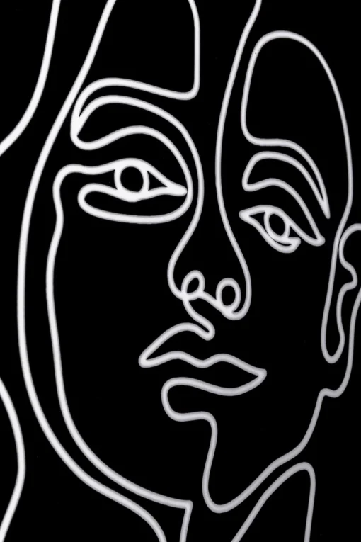 KARE Design Quadro incorniciato Faccia Arte Woman 60x80cm - KARE> Quadri
