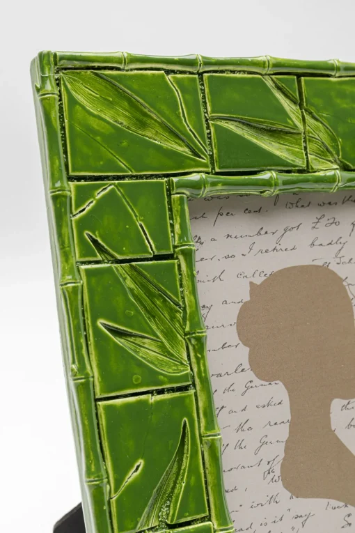 KARE Design Quadro incorniciato Leaf verde 10x15cm - KARE> Portafoto