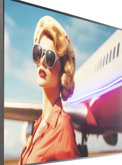 KARE Design Quadro incorniciato LED Jetset Pose Lady 120x80cm - KARE> Quadri
