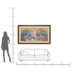 KARE Design Quadro incorniciato Lovers 180x106cm - KARE> Quadri