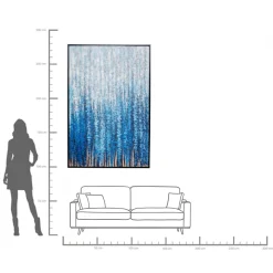 KARE Design Quadro incorniciato Rain Shower 120x180cm - KARE> Quadri