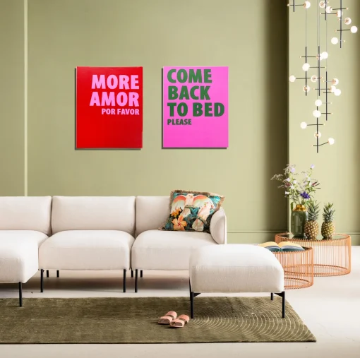 KARE Design Quadro incorniciato Ritorna a Letto 40x50cm - KARE> Quadri