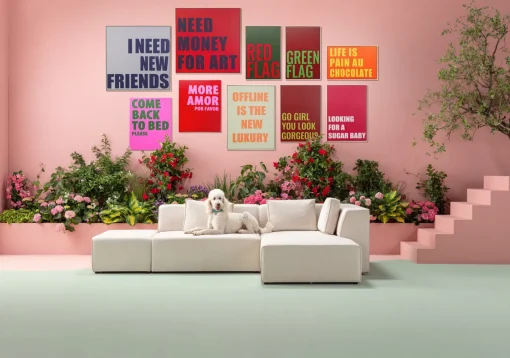 KARE Design Quadro incorniciato Ritorna a Letto 40x50cm - KARE> Quadri