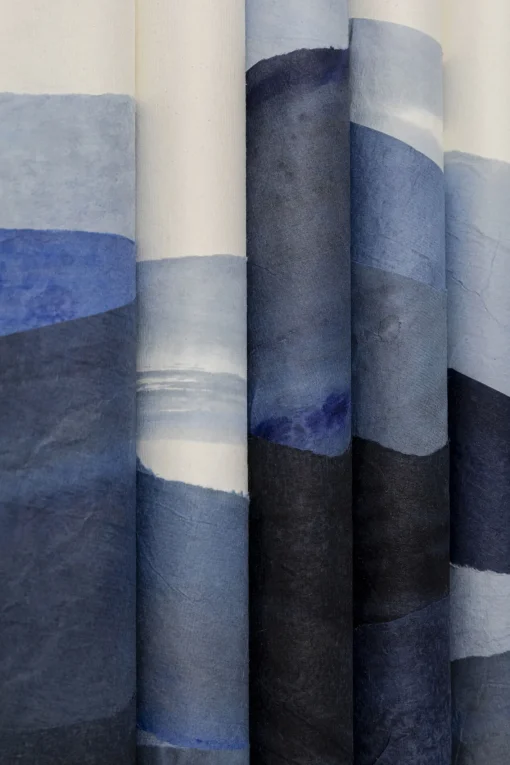 KARE Design Quadro incorniciato Shadow Skyline Blu 160x60cm - KARE> Quadri