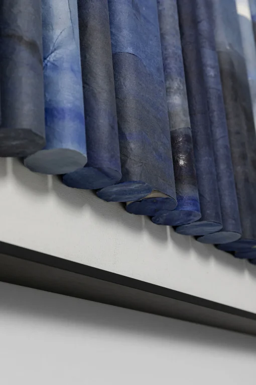 KARE Design Quadro incorniciato Shadow Skyline Blu 160x60cm - KARE> Quadri