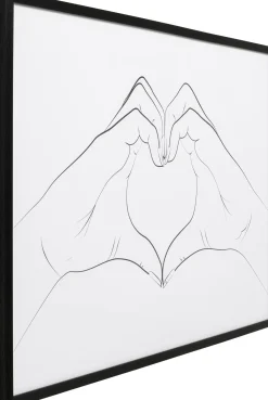 KARE Design Quadro incorniciato XX Cuore 103x73cm - KARE> Quadri