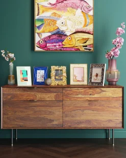 KARE Design Quadro Ritoccato Di Olio Fish Meeting One 100x75cm - KARE></noscript> Quadri