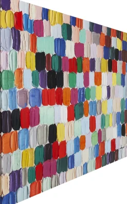 KARE Design QUADRO RITOCCATO DI OLIO COLORFUL DOTS 140X200CM - KARE></noscript> Quadri