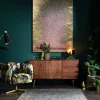 KARE Design QUADRO RITOCCATO OLIO FLOWER BOAT ORO-ROSA 160X120 - KARE> Quadri