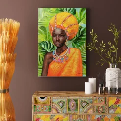 KARE Design Quadro su tela African Beauty 70x100cm - KARE></noscript> Quadri