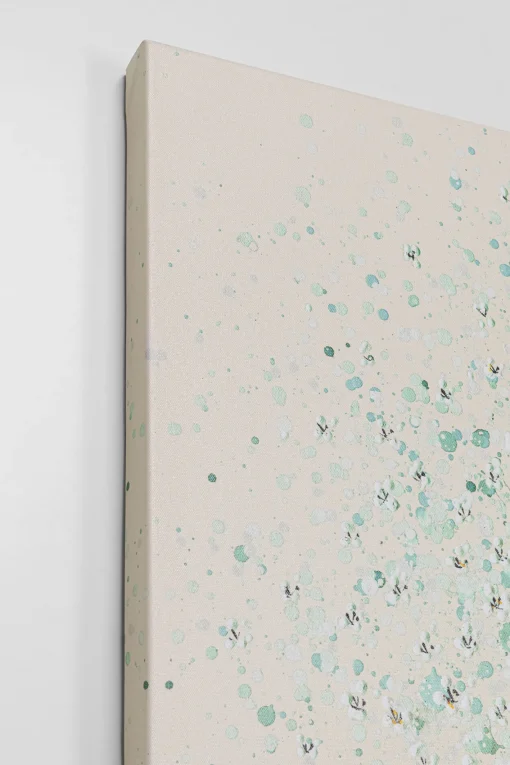 KARE Design Quadro su tela Flower Boat beige verde 120x160cm - KARE> Quadri