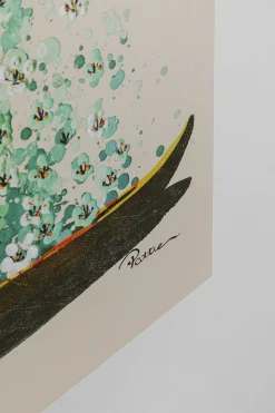 KARE Design Quadro su tela Flower Boat beige verde 120x160cm - KARE></noscript> Quadri