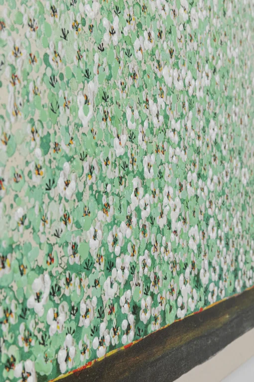 KARE Design Quadro su tela Flower Boat beige verde 80x100cm - KARE> Quadri