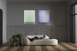KARE Design Quadro su tela Flower Boat beige verde 80x100cm - KARE></noscript> Quadri