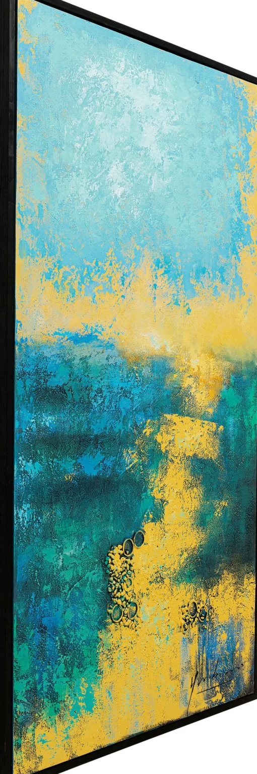 KARE Design Quadro su tela Jardin blu 125x215cm - KARE> Quadri
