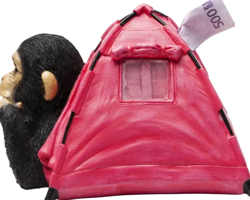 KARE Design Salvadanaio a forma di scimmia in vacanza "Holiday Monkey" - KARE> Salvadanaio