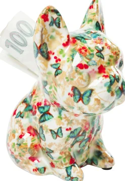 KARE Design Salvadanaio Dog Fiore 12cm assortiti (4 pezzi) - KARE> Salvadanaio