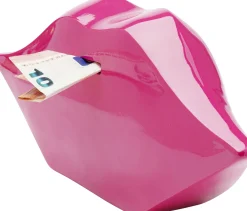 KARE Design Salvadanaio Labbra Rosa 13 cm - KARE> Salvadanaio