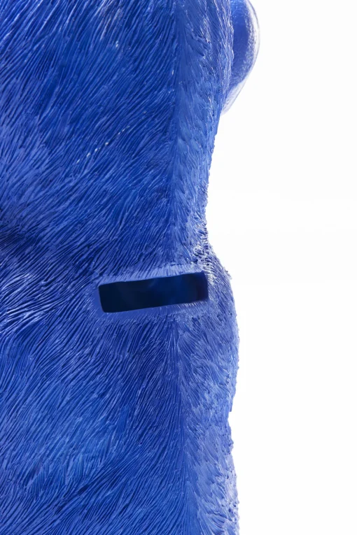 KARE Design SALVADANAIO MONKEY MIZARU BLU - KARE> Salvadanaio