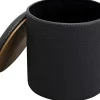KARE Design Sbagello Venezia Storage nero Ø40cm - KARE> Pouf