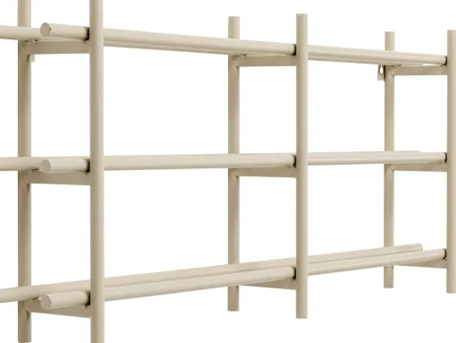 KARE Design Scaffale portabottiglie Cape Town Greige 80 - KARE> Portabottiglie