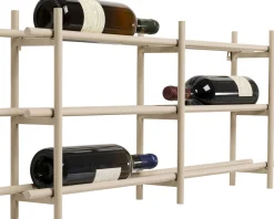 KARE Design Scaffale portabottiglie Cape Town Greige 80 - KARE></noscript> Portabottiglie