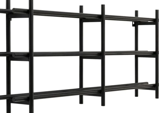 KARE Design Scaffale portabottiglie Cape Town nero 80x34cm - KARE> Portabottiglie