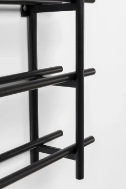 KARE Design Scaffale portabottiglie Cape Town nero 80x34cm - KARE></noscript> Portabottiglie