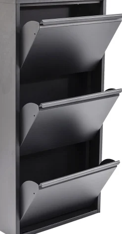 KARE Design Scarpiera Caruso 3 Antracite - KARE> Scarpiera