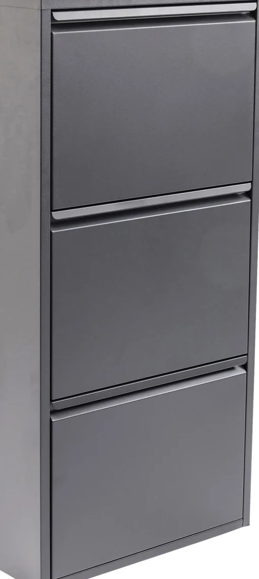 KARE Design Scarpiera Caruso 3 Antracite - KARE> Scarpiera