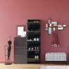 KARE Design Scarpiera Caruso 5 Antracite (Mailorder) - KARE> Scarpiera