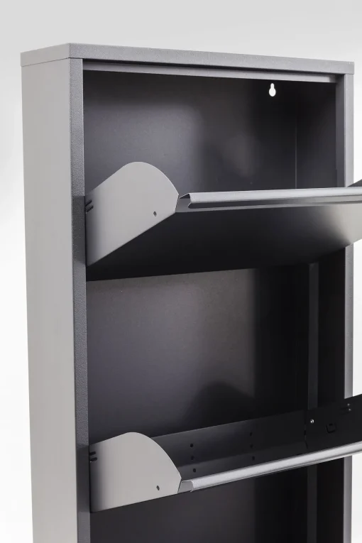 KARE Design Scarpiera Caruso 5 Antracite (Mailorder) - KARE> Scarpiera