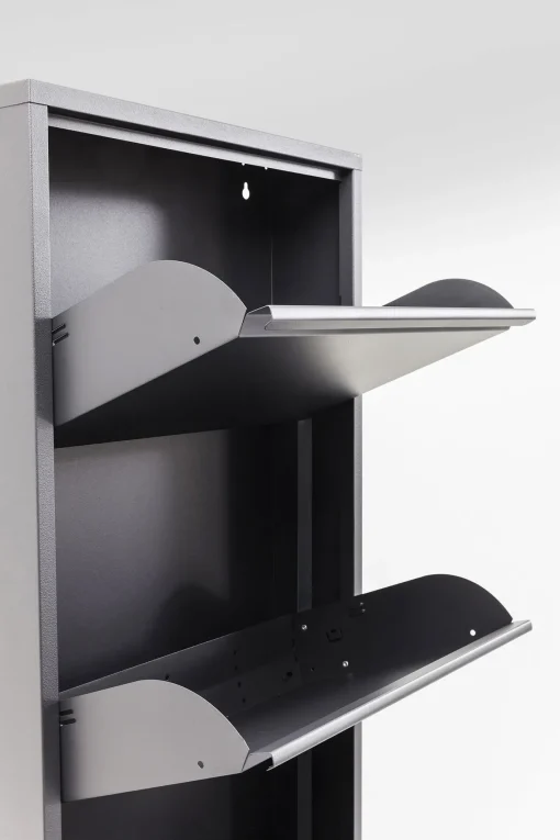 KARE Design Scarpiera Caruso 5 Antracite (Mailorder) - KARE> Scarpiera
