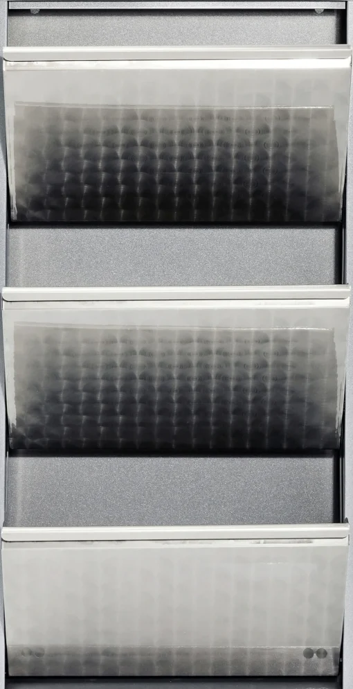 KARE Design Scarpiera Caruso 3 Argento/Spazzolato (Mailorder) - KARE> Scarpiera